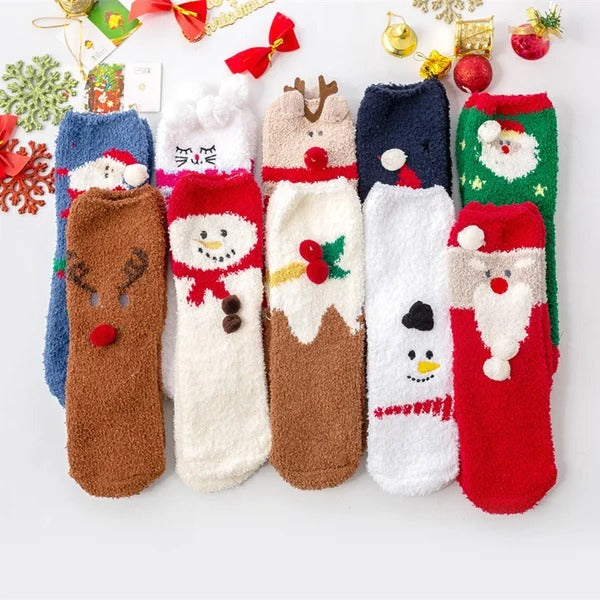 CozyClaus™ – Ultra-Soft Christmas Socks That Warm Hearts & Toes
