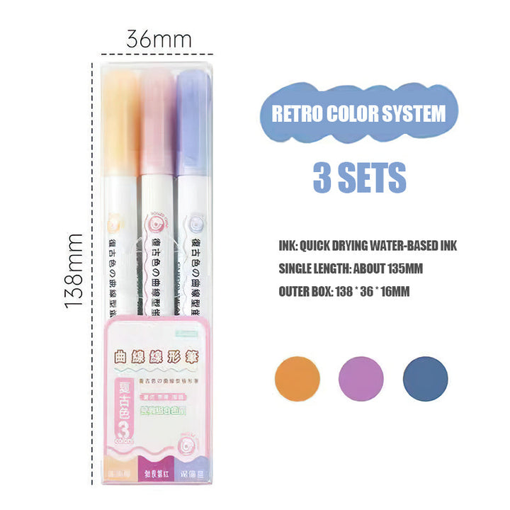 CurvePen™ - Dual-tip Curve marker