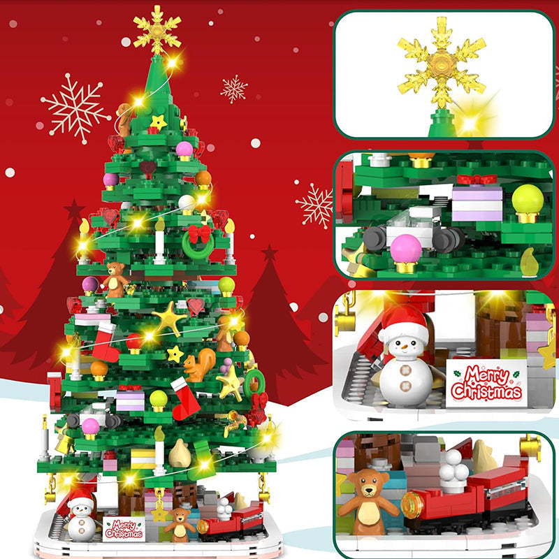 BuildaTree™ – Creative Christmas Tree Toy Set for Kids & Adults