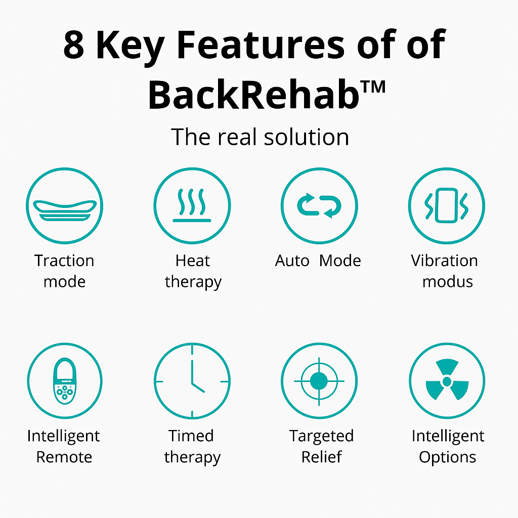 SpineGlide™ - Adjustable Back Stretcher & Support Device