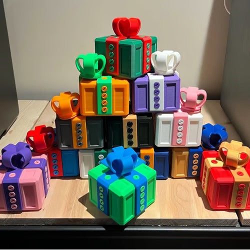 GiftBox™ – 3D Printed Puzzle Box for Funny Gift Giving