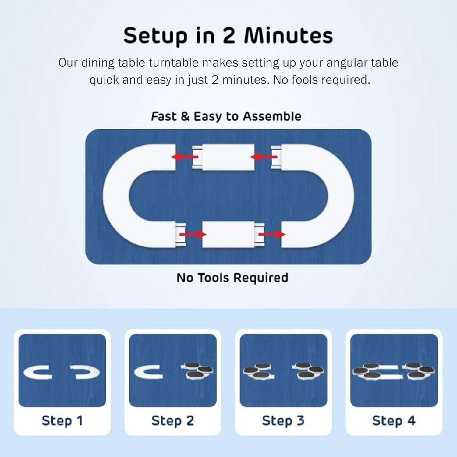 Table Harmony™ - Rotating plate system