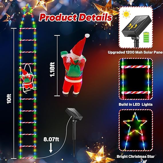 ClimbLite™ – Santa Claus Climbing Ladder