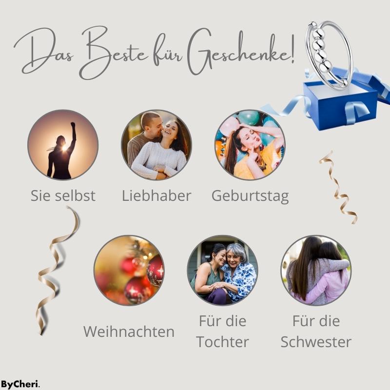 1+1 FREE | CalmComfort™ – Stress Relief Ring for Relaxation & Focus