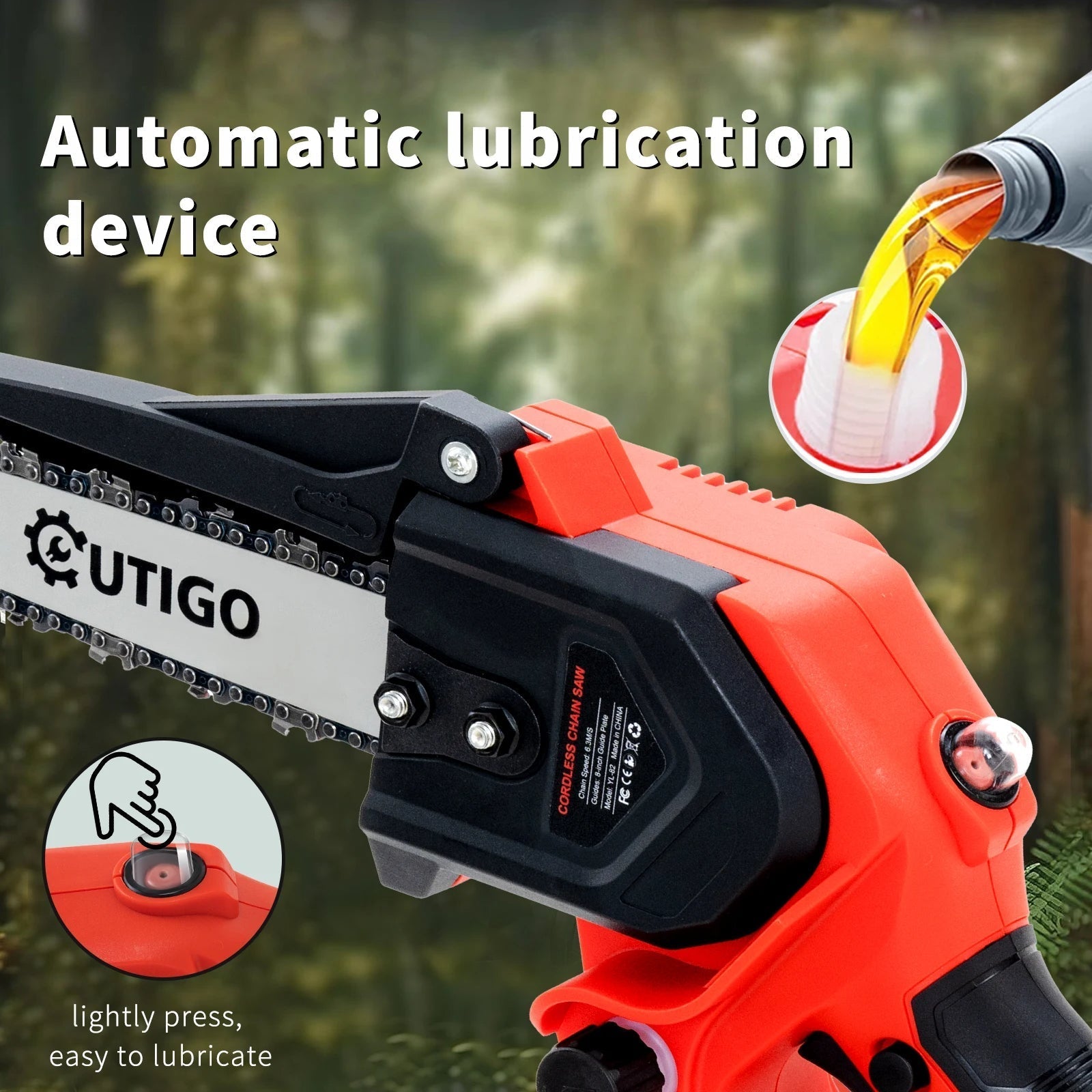 ArborVolt™ - Lightweight Cordless Mini Chainsaw for Home & Garden