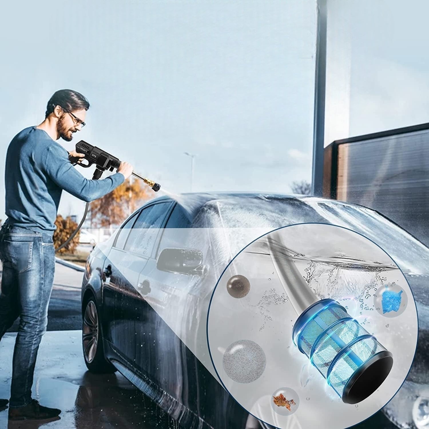 JetMax™ - Cordless Power Washer