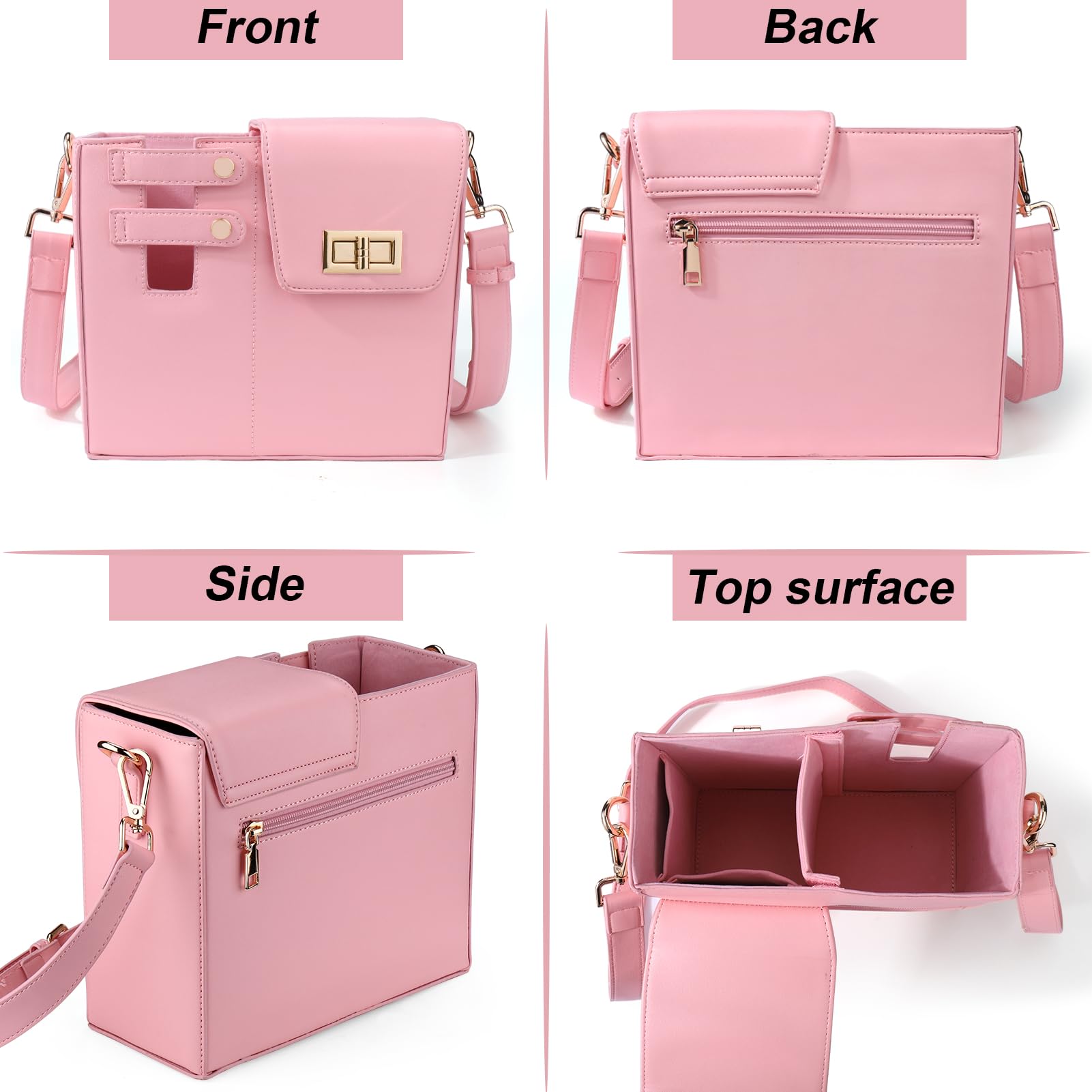 HydraTote™ - Crossbody Bag With Bottle Holder