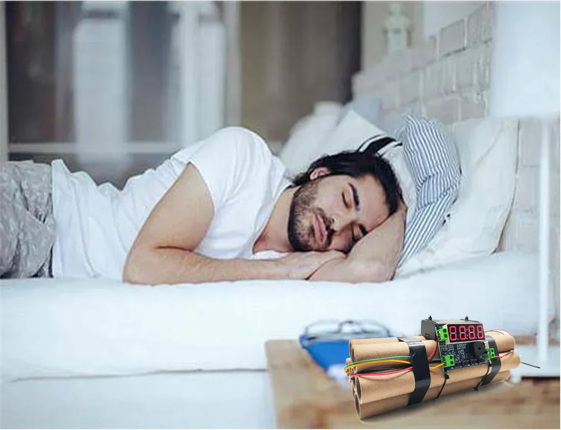 BlastTime™ – Realistic Dynamite Alarm Clock That Turns Time Into a Statement