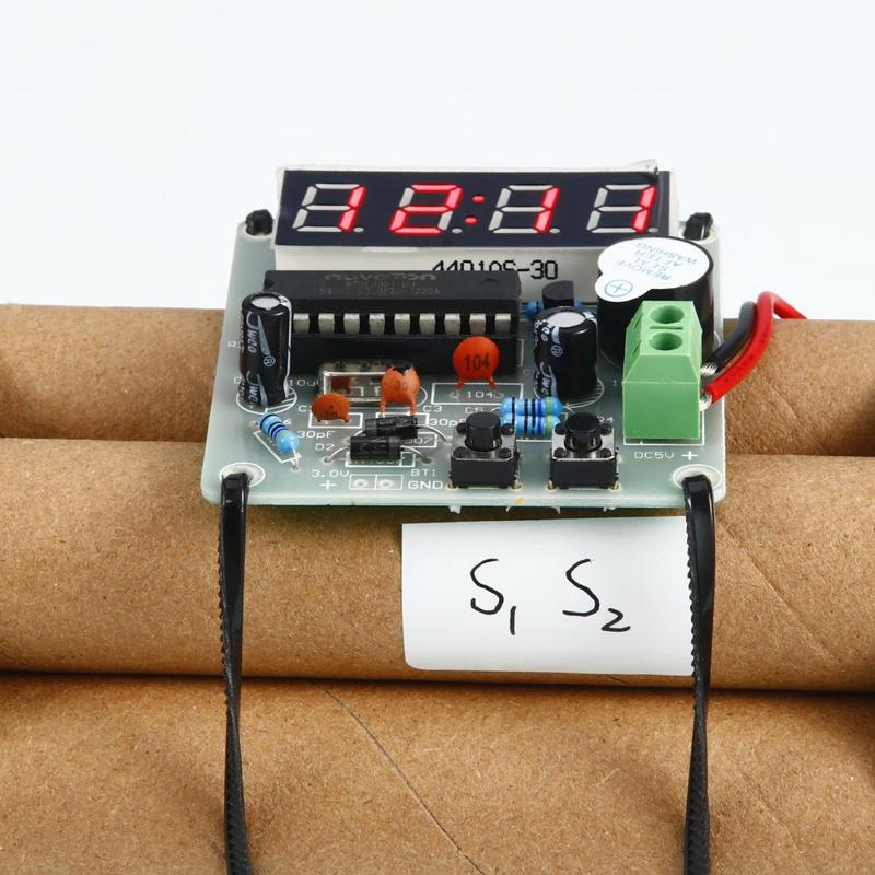 BlastTime™ – Realistic Dynamite Alarm Clock That Turns Time Into a Statement