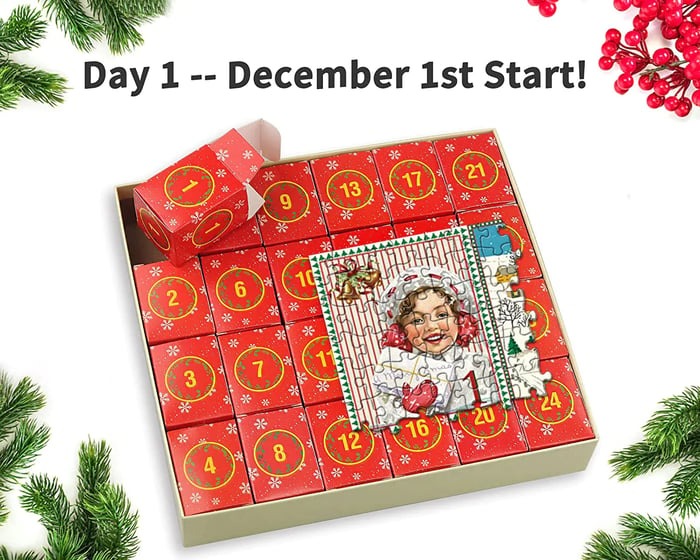 PuzzleJoy™ – 24 Days of Christmas Fun in One Puzzle