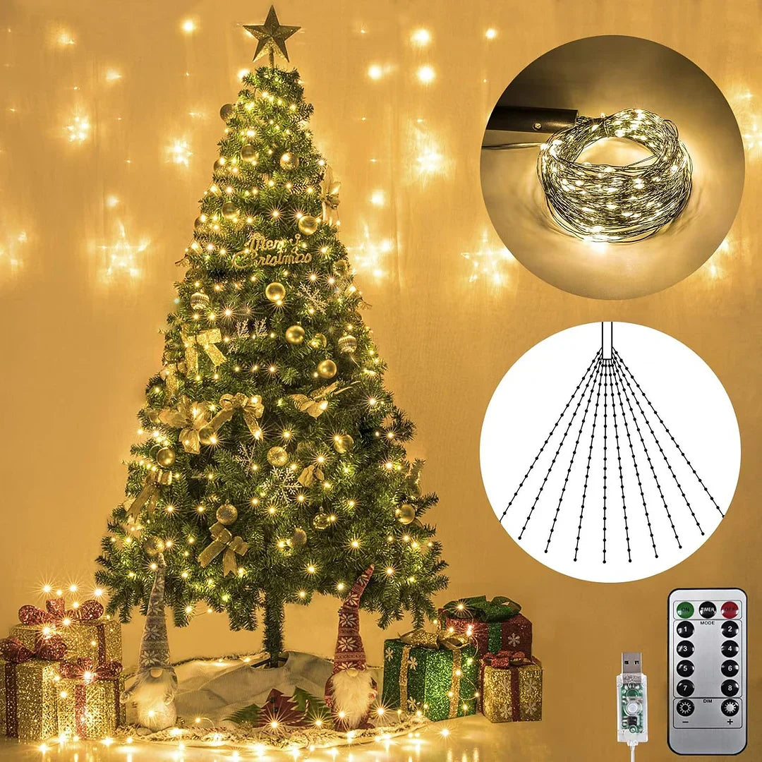 FireflyGlow™ – LED String Lights with Remote Control & Multiple Twinkle Modes