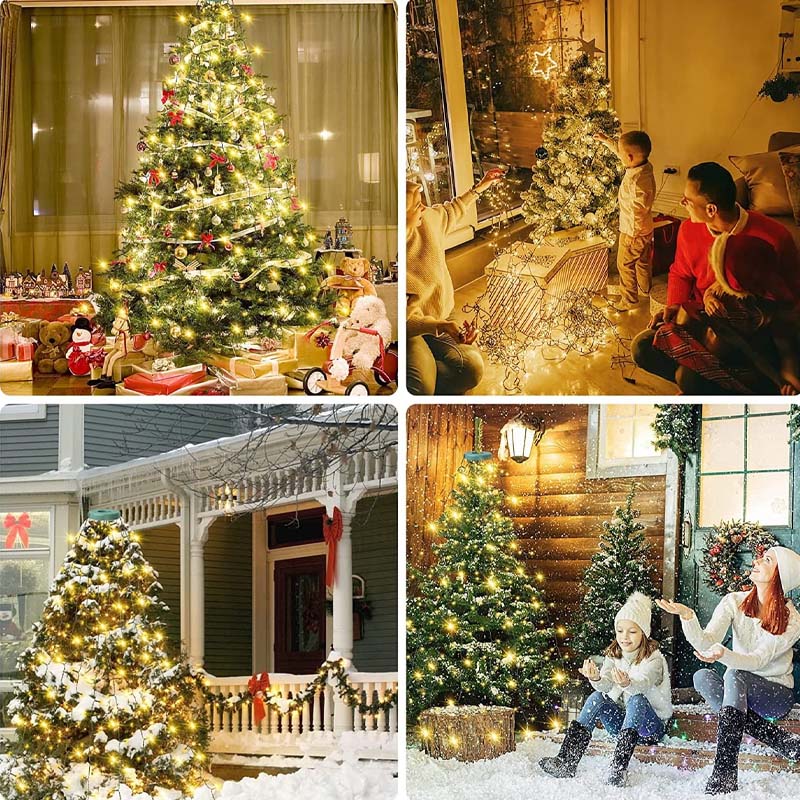 GlowFalls™ – Cascading Waterfall Lights with 8 Lighting Modes