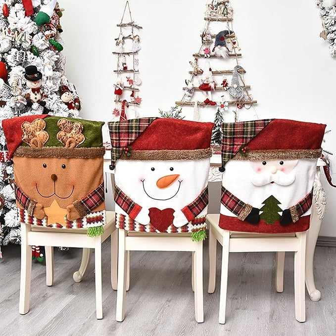 ChairCharm™ – Dress Your Chairs for Christmas Magic!