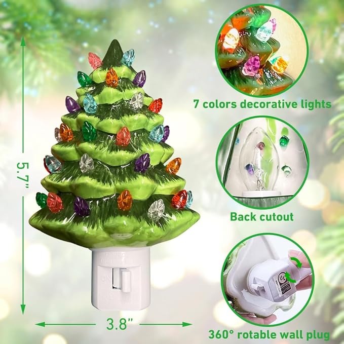 GlowTree™ – Light Up Your Nights with Christmas Magic!