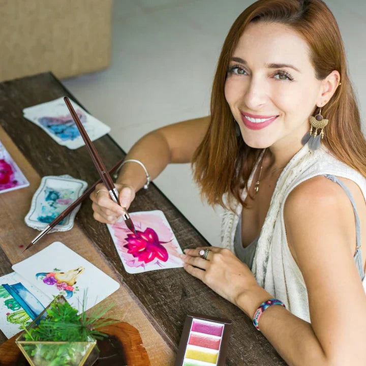 DetailEase™ - Dual-fiber Precision Detailing Brush