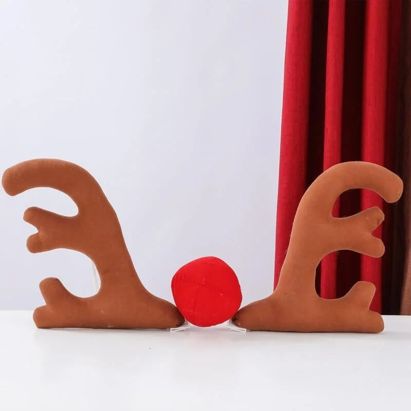 ReinRide™ – Make Every Drive Merrier with Adorable Christmas Car Antlers