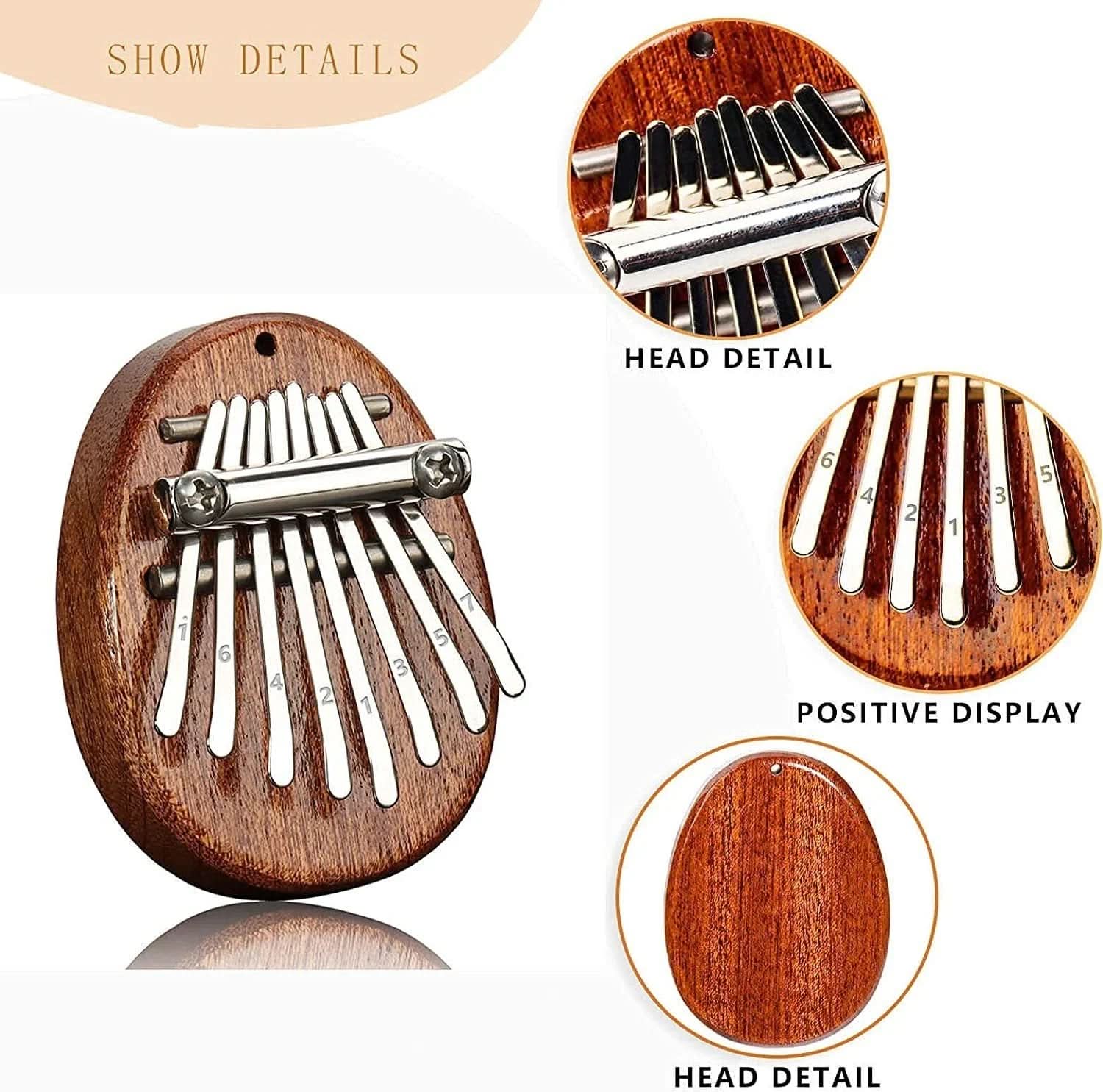HarmoPalm™ - Play Soothing Tunes Effortlessly with This Mini Thumb Piano