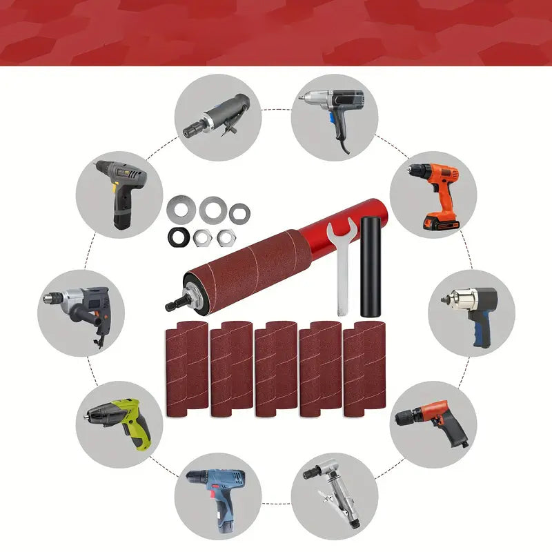 SpinForm™ - Turn Your Drill into a Professional Spindle Sander