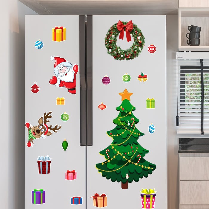 MerryMag™ – Christmas Magnetic Stickers Designed to Turn Your Fridge into a Festive Wonderland