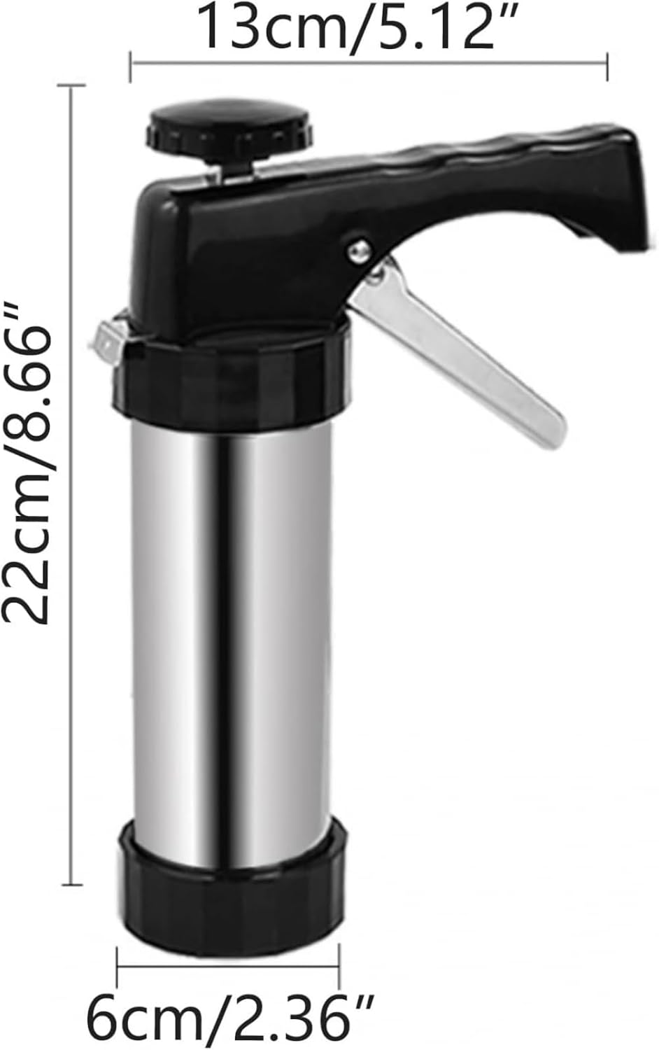 BakePro™ – Cookie Maker Gun with Interchangeable Decorating Tips