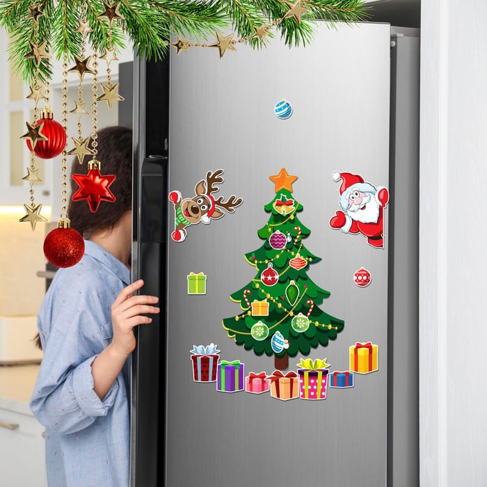 MerryMag™ – Christmas Magnetic Stickers Designed to Turn Your Fridge into a Festive Wonderland