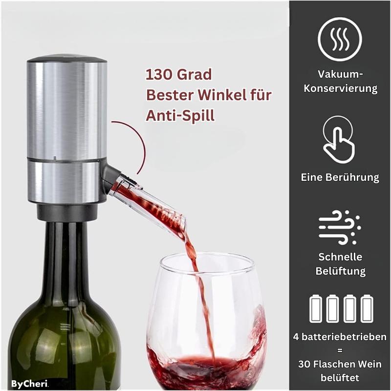 AeriBlend™ - Instant Wine Aerator, Pourer & Stopper in One Elegant Tool