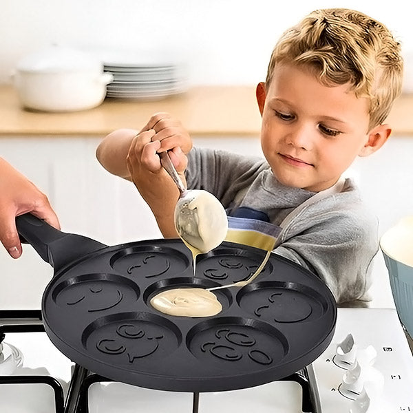 HappiPan™ - Make Every Breakfast Fun with Smiley Pancakes