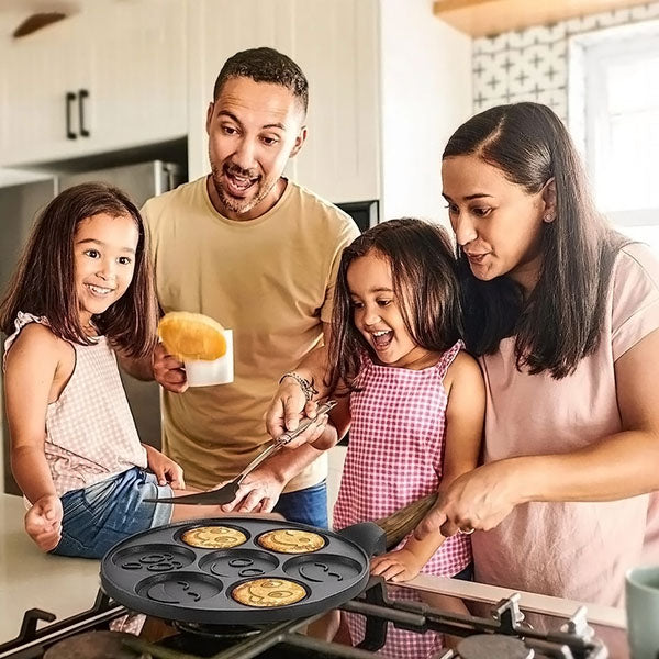HappiPan™ - Make Every Breakfast Fun with Smiley Pancakes