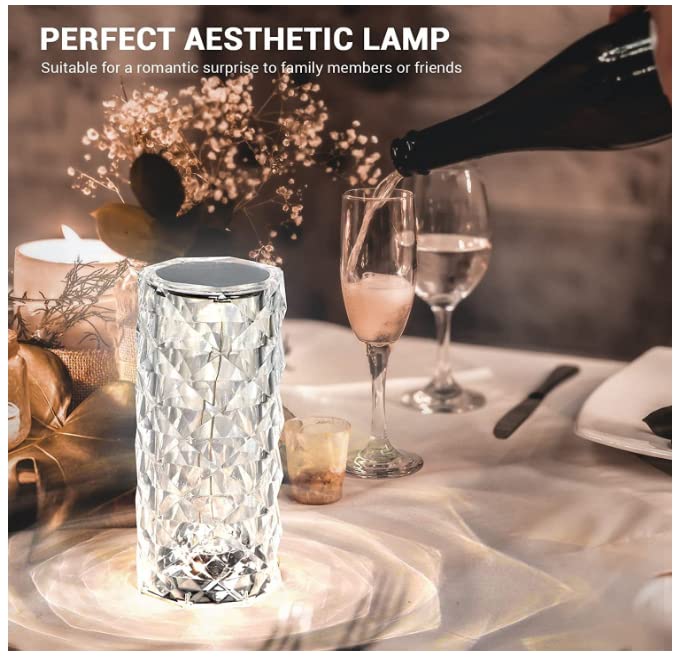 CrystalLamp™ - 3D crystal lamp with 16 colors