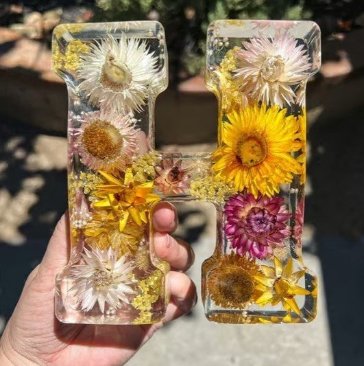 FloraGlow™ - Floral Resin Light