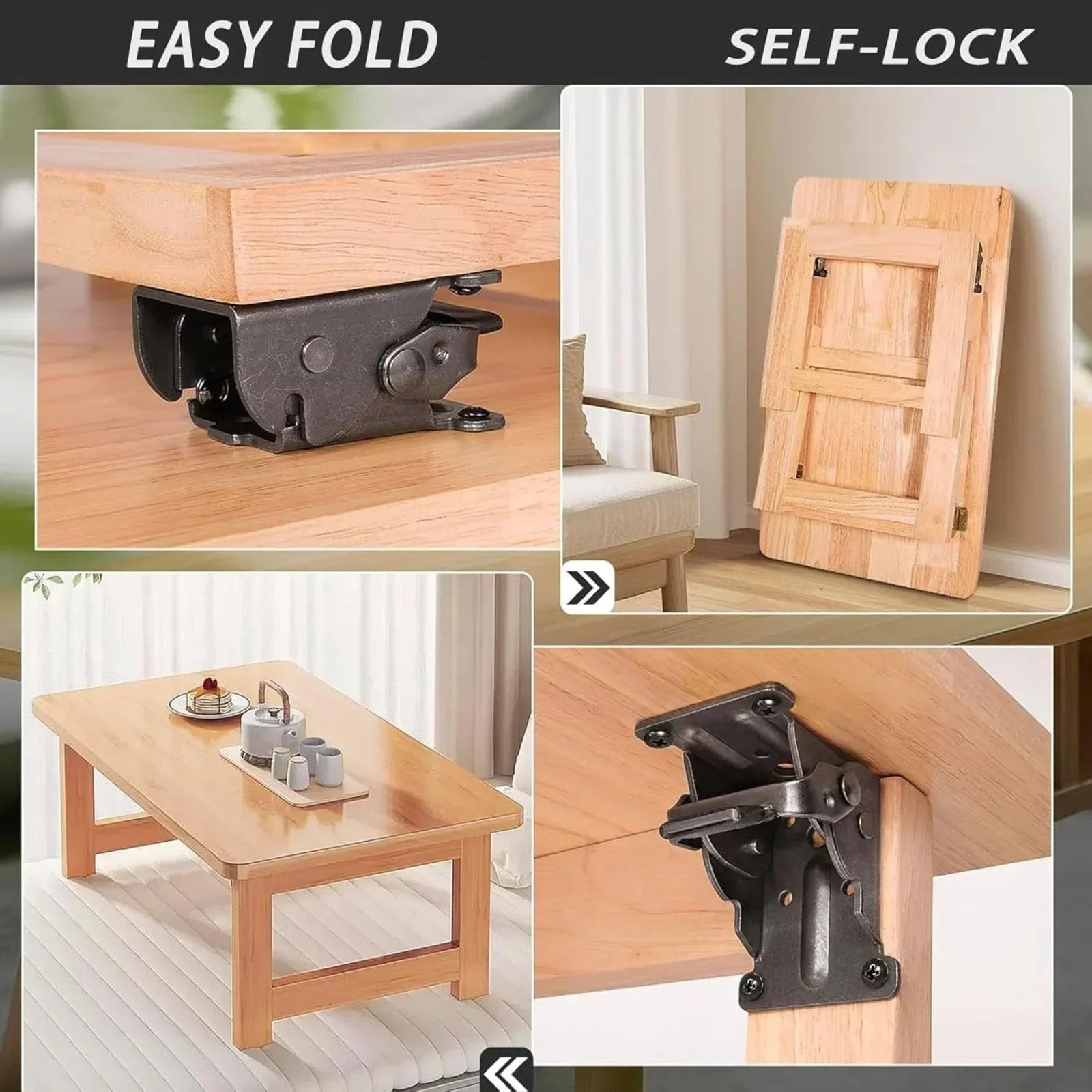 LockNFold™ - Foldable metal mount for stable