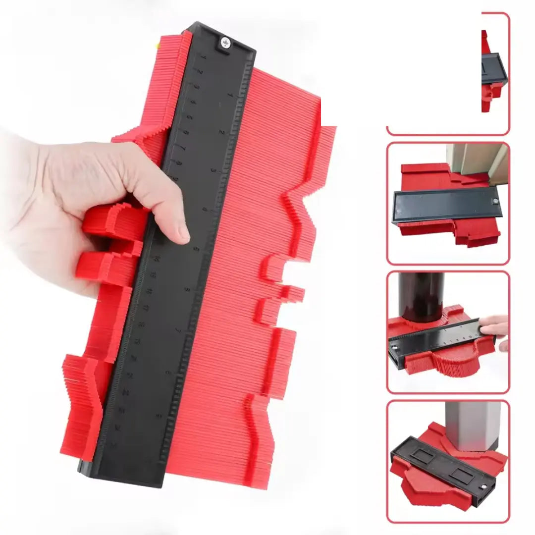 ContourMaster™ – Precision Contour Gauge with Stainless Steel Edge