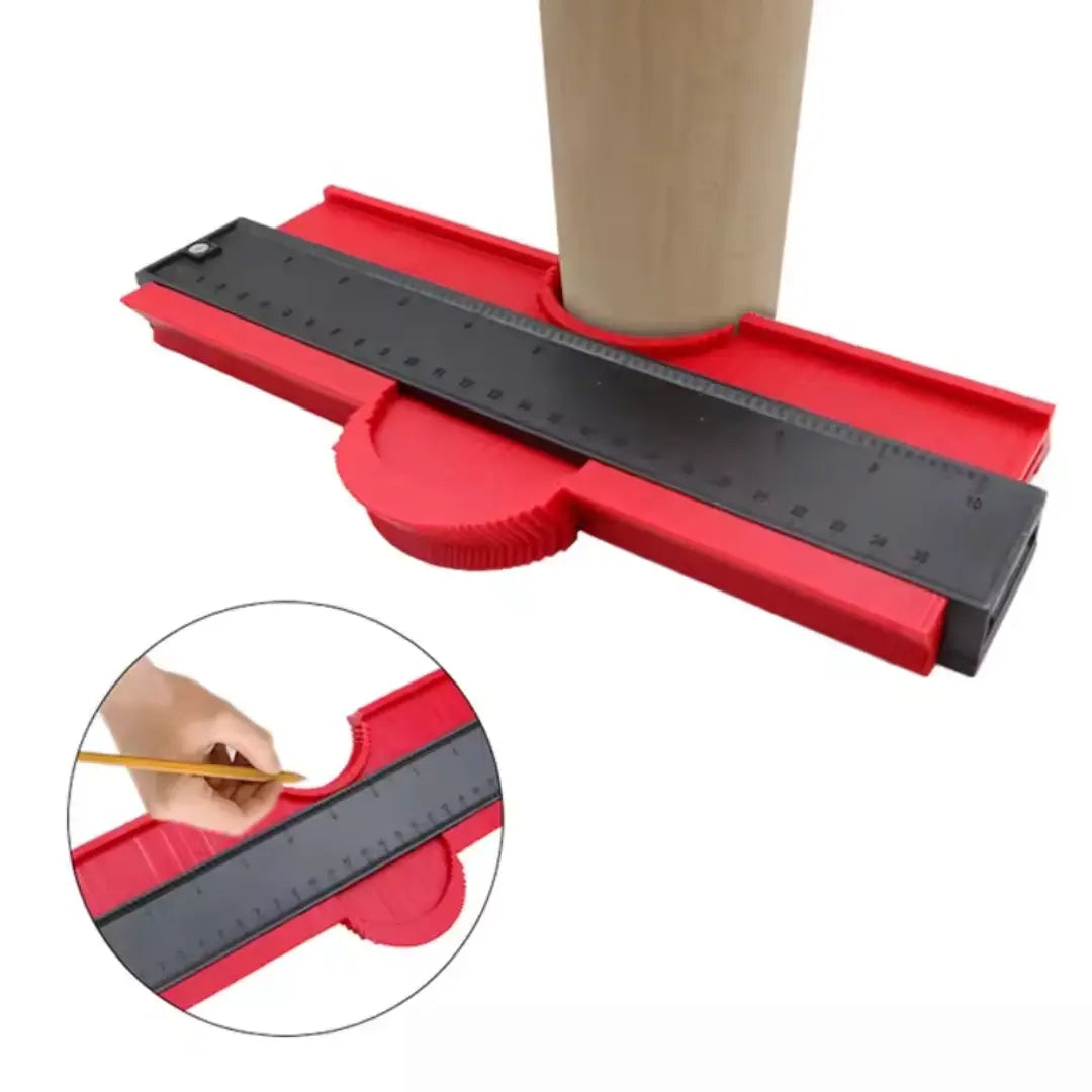 ContourMaster™ – Precision Contour Gauge with Stainless Steel Edge