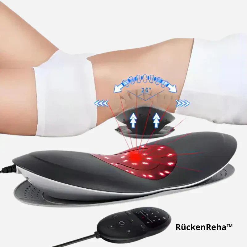 SpineGlide™ - Adjustable Back Stretcher & Support Device