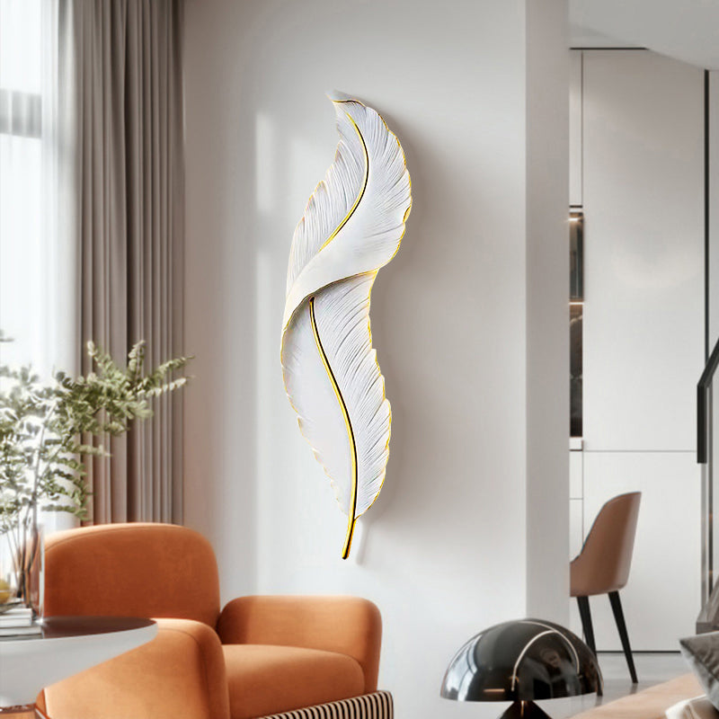 FeatherLight™ - Elegant feather wall lamp