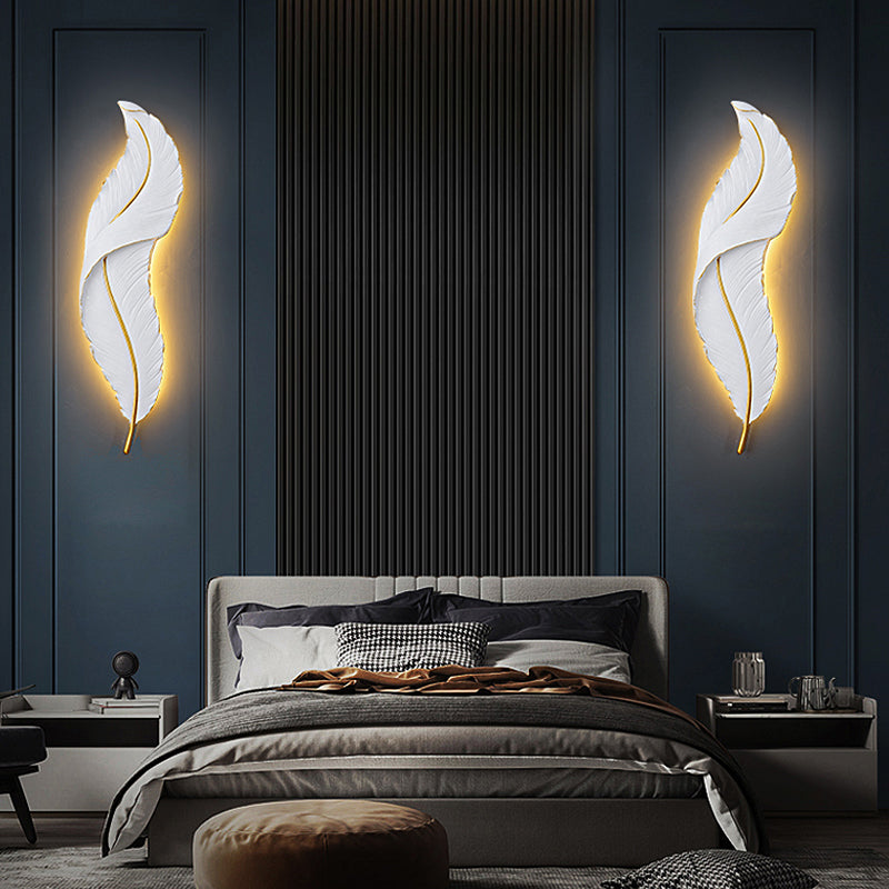 FeatherLight™ - Elegant feather wall lamp