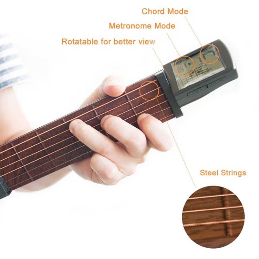 ChordMate™ – Portable Guitar Practice Tool That Builds Finger Memory Silently