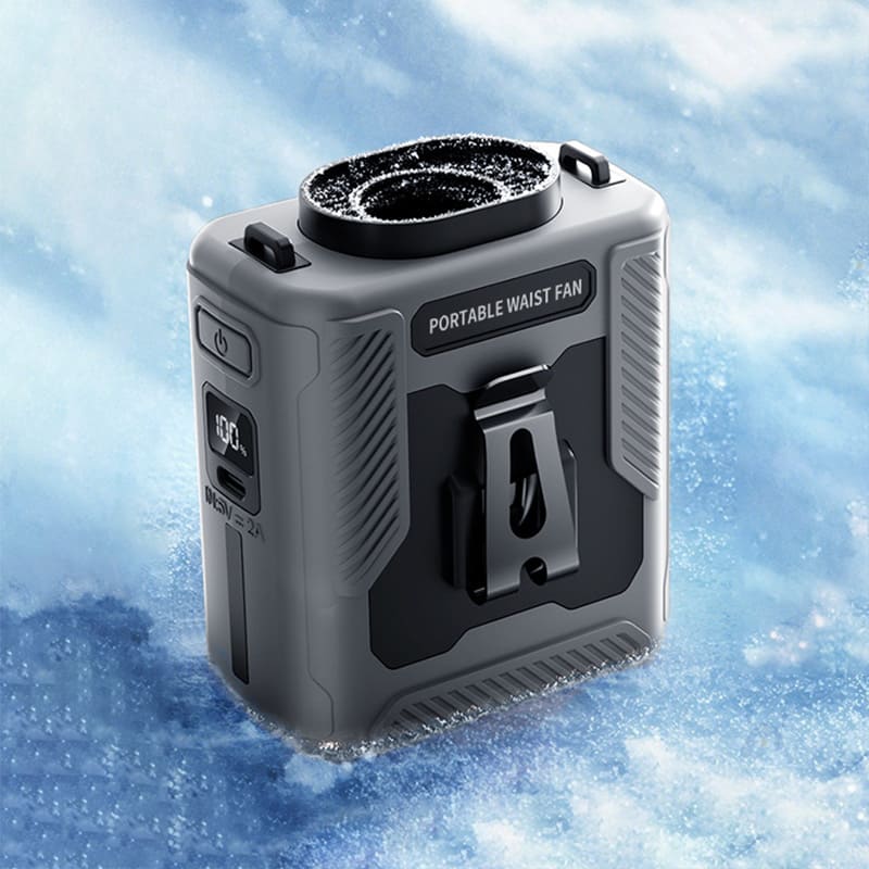 AirStride™ - Durable Waist Fan with Built-In Flashlight