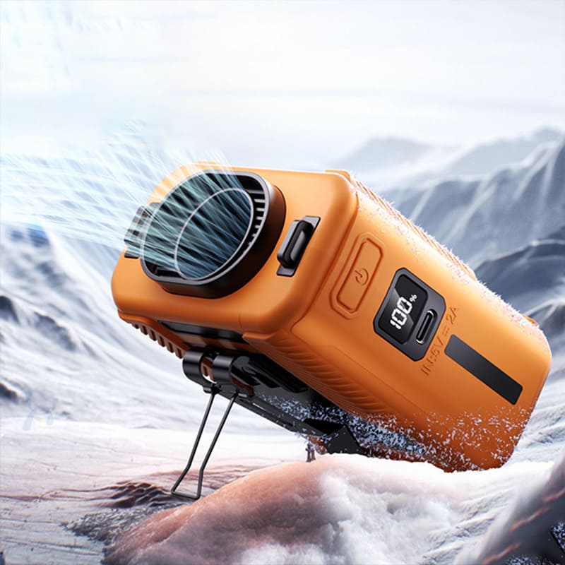 AirStride™ - Durable Waist Fan with Built-In Flashlight