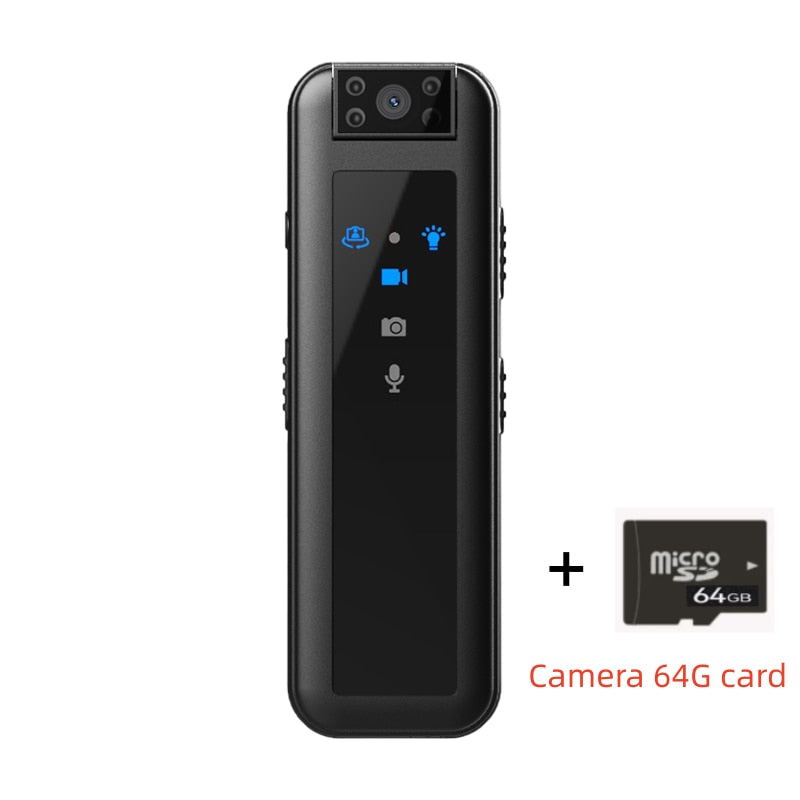 ClipCam™ - Compact Wearable Camera for Hands-Free Recording