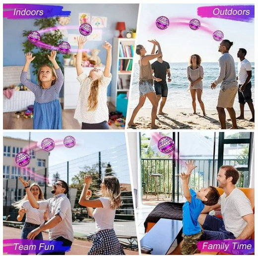 SuperNova™ - Light-Up LED Boomerang Ball for Indoor & Outdoor Play