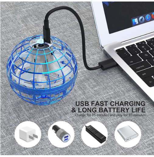 SuperNova™ - Light-Up LED Boomerang Ball for Indoor & Outdoor Play