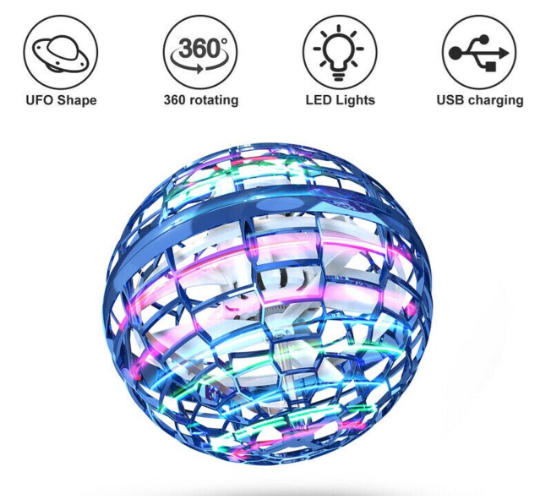 SuperNova™ - Light-Up LED Boomerang Ball for Indoor & Outdoor Play