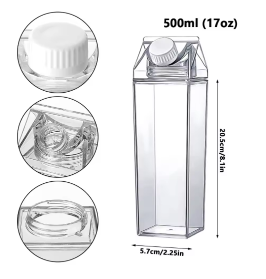 ClearSip™ – Transparent Drink Bottle