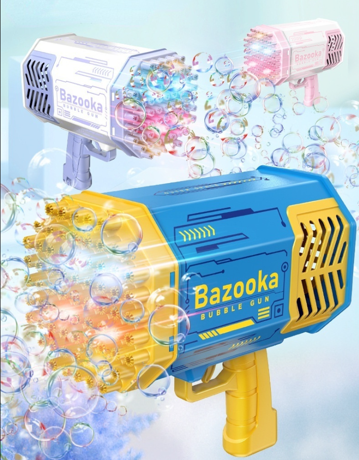 BubbleBazooka™ – Fill the Air with Hundreds of Bubbles in Seconds