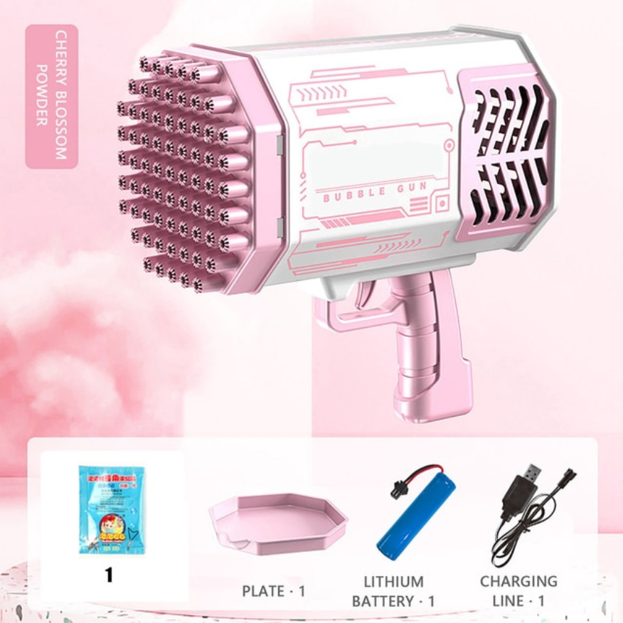 BubbleBazooka™ – Fill the Air with Hundreds of Bubbles in Seconds