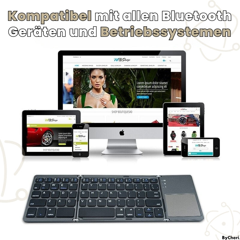 SlimTouch™ - Foldable Bluetooth Keyboard