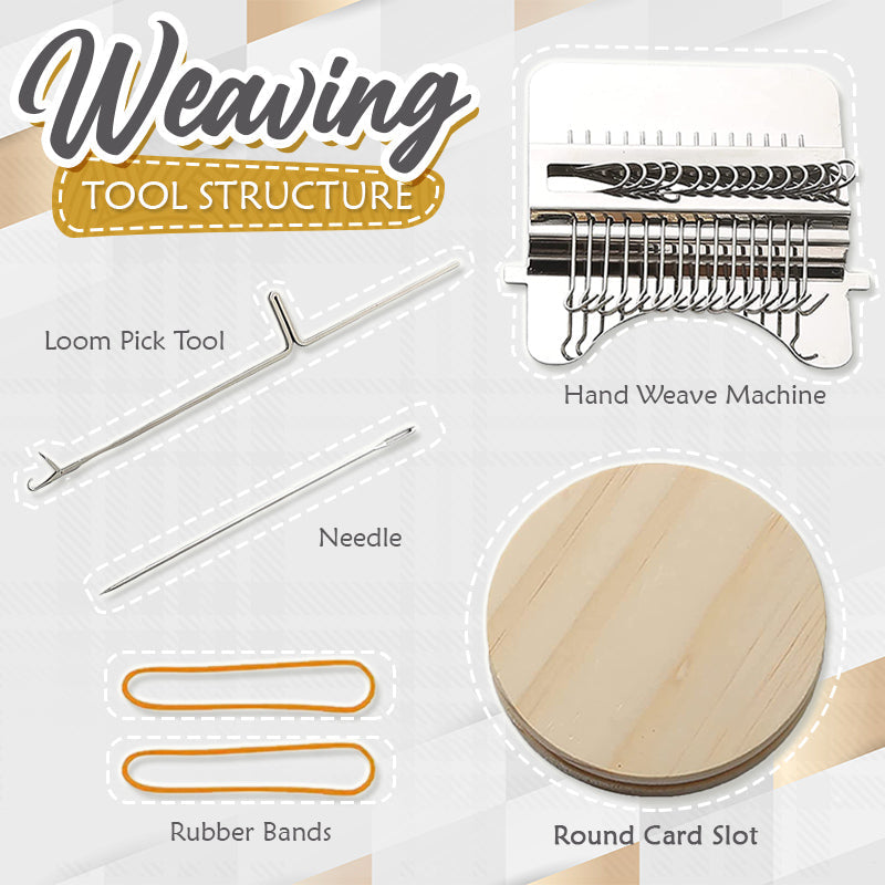 MaschenRetter™ – Sustainable mini weaving kit