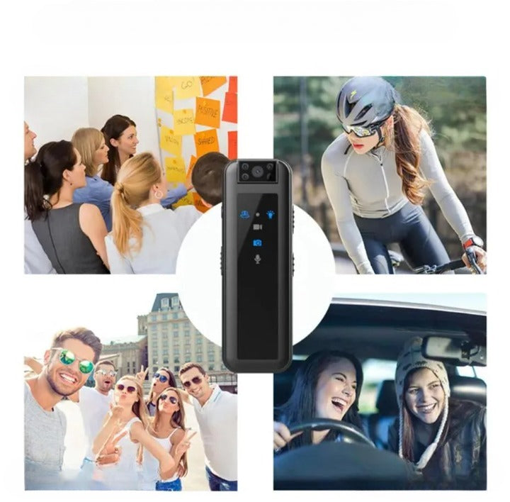 ClipCam™ - Compact Wearable Camera for Hands-Free Recording