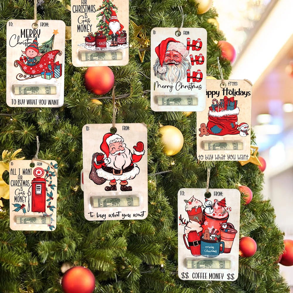 CashWish™ – Christmas Gift Card & Money Holders